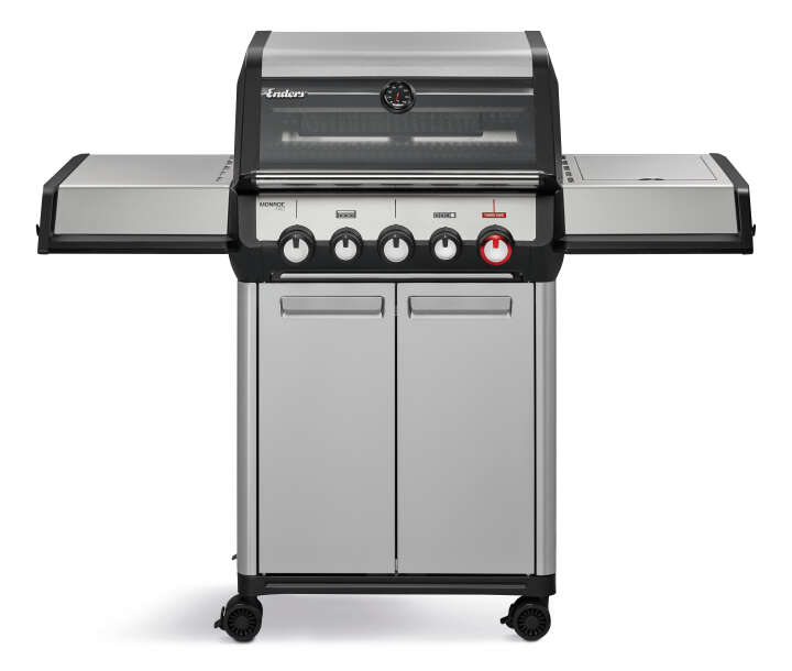 Enders Gasgrill Monroe II Pro 3 SIKR TURBO inkl. Wetterschutzhaube